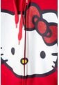 Buzo De Hello Kitty Rojo Y Azul Con Capucha/abierto Para Niña 6 de Hello Kitty