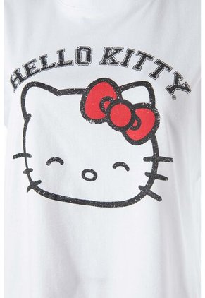 Camiseta De Hello Kitty Regular Fit Para Mujer S