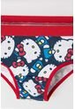 Pack X2 Panties De Hello Kitty Rojo Y Azul Para Niña 8 de Hello Kitty