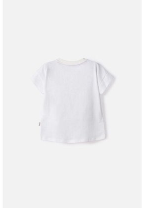 Camiseta De Cinnamoroll Manga Corta Blanco Para Niña 2T A 6T 4T