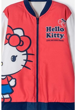 Chaqueta Hello Kitty Con Cierre Multicolor Para Niña 4