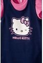 Vestido De Hello Kitty Manga Corta Azul Y Rosado Para Bebé Niña 12-18 de Hello Kitty