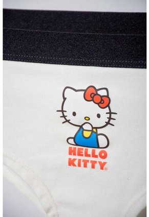 Pack X2 Panties De Hello Kitty Negro Y Marfil Para Mujer L