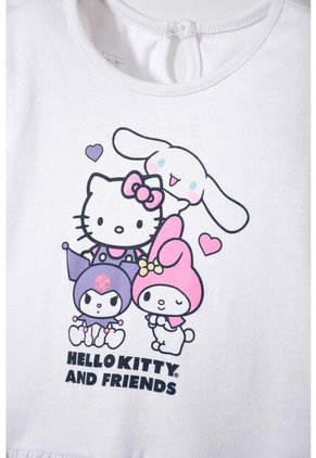 Conjunto De Hello Kitty Multicolor De Pantalón Largo Para Bebé Niña 3-6