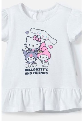 Conjunto De Hello Kitty Multicolor De Pantalón Largo Para Bebé Niña 3-6