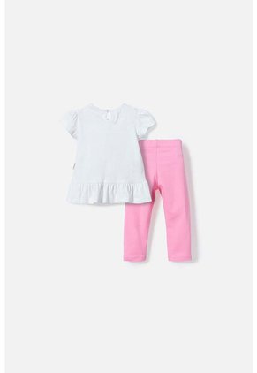Conjunto De Hello Kitty Multicolor De Pantalón Largo Para Bebé Niña 3-6