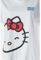 Pijama De Hello Kitty De Pantalón Largo Blanco Y Azul Para Mujer M de Hello Kitty