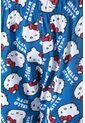 Pijama De Hello Kitty De Pantalón Largo Blanco Y Azul Para Mujer M de Hello Kitty