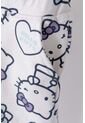 Conjunto De Hello Kitty Con Short Azul Y Marfil Para Niña 2T A 5T 3T de Hello Kitty