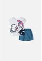 Conjunto De Hello Kitty Con Short Multicolor Para Niña 2T A 6T 5T de Hello Kitty