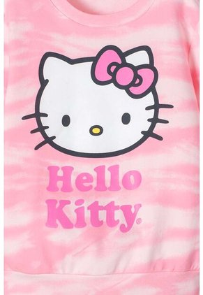 Buzo De Hello Kitty Estampado Rosado Para Niña 8