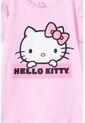 Camiseta De Hello Kitty Manga Corta Rosada Para Niña 2T A 5T 2T de Hello Kitty