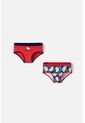 Pack X2 Panties De Hello Kitty Rojo Y Azul Para Niña 12 de Hello Kitty
