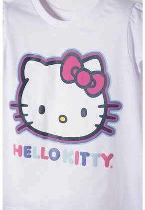 Pijama De Hello Kitty Pantalón Largo Multicolor Para Niña 2T A 6T 4T