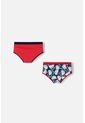 Pack X2 Panties De Hello Kitty Rojo Y Azul Para Niña 8 de Hello Kitty