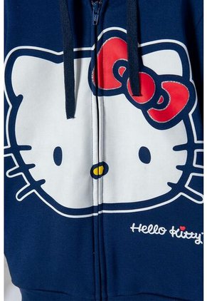 Buzo De Hello Kitty Con Cierre Azul Para Niña 8