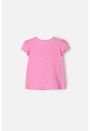 Camiseta De Hello Kitty Manga Corta Rosado Para Niña 2T A 5T 3T