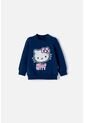 Buzo Hello Kitty Cerrado Azul Para Bebé Niña 12-18 de Hello Kitty