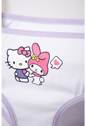 Pack X2 Panties De Hello Kitty Multicolor Para Niña 2T A 5T 2T