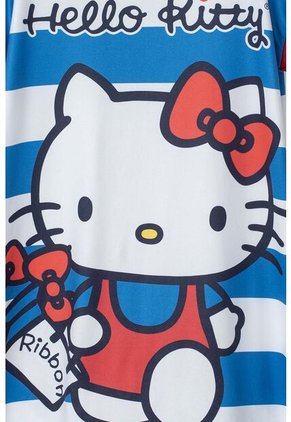 Pijama De Hello Kitty Multicolor Tipo Batola Para Niña 8
