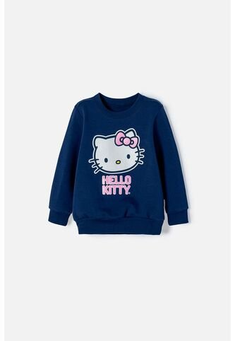 Buzo Hello Kitty Cerrado Azul Para Niña 2T A 5T 4T Hello Kitty