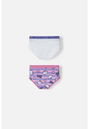 Pack X2 Panties De Hello Kitty Multicolor En Dúo Para Niña 2T A 5T 5T