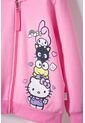 Buzo De Hello Kitty Rosado Con Capucha Para Niña 2T A 5T 2T de Hello Kitty