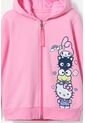 Buzo De Hello Kitty Rosado Con Capucha Para Niña 2T A 5T 5T de Hello Kitty