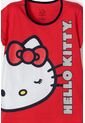 Pijama De Hello Kitty Roja Y Azul De Pantalón Largo Para Niña 10 de Hello Kitty
