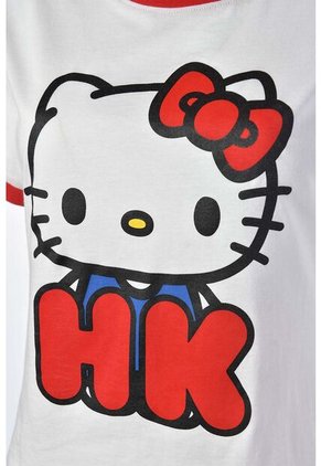 Camiseta De Hello Kitty Slim Fit Para Mujer M