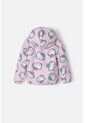 Chaqueta De Hello Kitty Con Capucha Rosada Para Niña 2T A 5T 2T de Hello Kitty