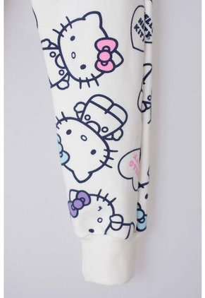 Conjunto De Hello Kitty Con Pantalón Marfil Para Niña 2T A 5T 2T