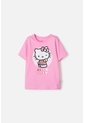 Camiseta De Hello Kitty Manga Corta Rosado Para Niña 6 de Hello Kitty