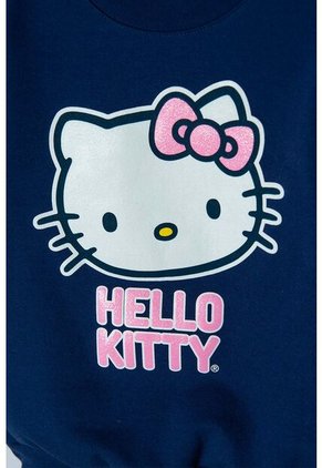 Buzo Hello Kitty Cerrado Azul Para Niña 2T A 5T 5T