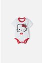 Body De Hello Kitty Manga Corta Blanco Para Bebé Niña 12-18 de Hello Kitty