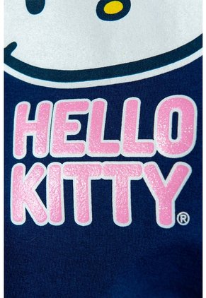 Buzo Hello Kitty Cerrado Azul Para Niña 2T A 5T 2T