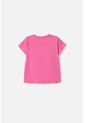 Camiseta De Hello Kitty Manga Corta Rosada Para Niña 2T A 6T 5T de Hello Kitty
