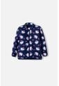 Chaqueta De Hello Kitty Con Cierre Azul Para Niña 2T A 6T 3T de Hello Kitty