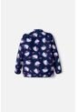 Chaqueta De Hello Kitty Con Cierre Azul Para Niña 2T A 6T 3T de Hello Kitty