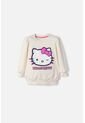 Buzo De Hello Kitty Cerrado Marfil Para Niña 2T A 6T 3T de Hello Kitty