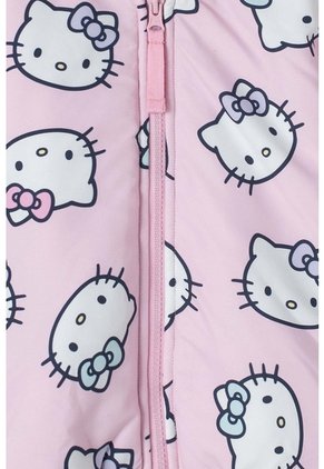 Chaqueta De Hello Kitty Con Capucha Rosada Para Niña 2T A 5T 5T