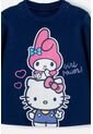 Conjunto De Hello Kitty Con Buzo Azul Para Bebé Niña 12-18 de Hello Kitty