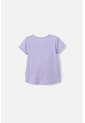 Camiseta De Hello Kitty Lila Estampada En Frente Para Niña 2T A 5T 2T de Hello Kitty