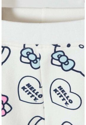 Conjunto Hello Kitty Pantalón Largo Marfil Para Bebé Niña 6-9