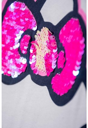 Camiseta De Hello Kitty Blanca Manga Corta Para Niña 2T A 5T 5T