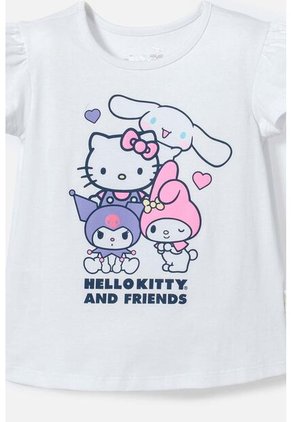 Conjunto De Hello Kitty Multicolor De Pantalón Largo Para Niña 2T A 5T 5T