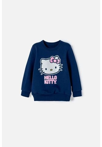 Buzo Hello Kitty Cerrado Azul Para Niña 2T A 5T 2T Hello Kitty
