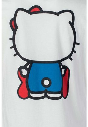 Camiseta De Hello Kitty Slim Fit Para Mujer M