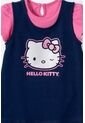 Vestido De Hello Kitty Manga Corta Azul Y Rosado Para Bebé Niña 6-9 de Hello Kitty