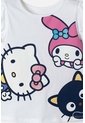 Conjunto De Hello Kitty Con Short Multicolor Para Niña 2T A 6T 3T de Hello Kitty